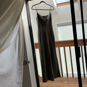BHLDN Sage Bridesmaids Dress (4)